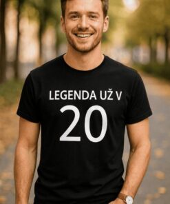 Vtipné tričko legenda už v 20