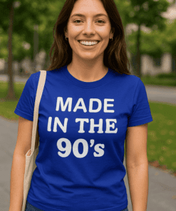 Vtipné tričko Made in the 90s