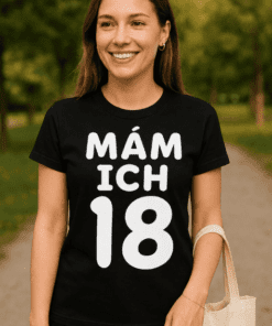 Vtipné tričko mám ich 18