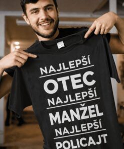 Vtipné tričko najlepší s ľubovoľným povolaním