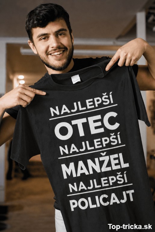 Vtipné tričko najlepší s ľubovoľným povolaním