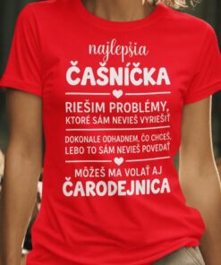 Vtipné tričko najlepšia čašníčka