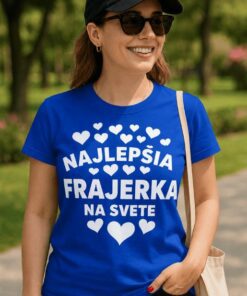 Vtipné tričko najlepšia frajerka na svete