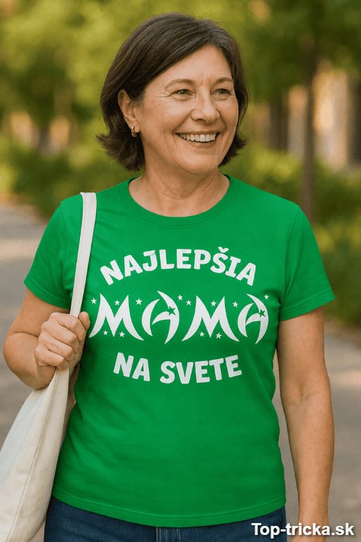 Vtipné tričko najlepšia mama na svete
