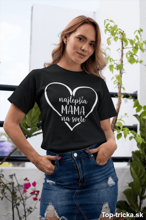Vtipné tričko najlepšia mama na svete