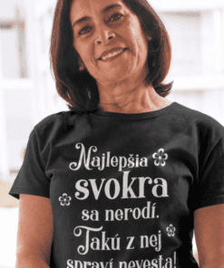 Vtipné tričko najlepšia svokra od nevesty