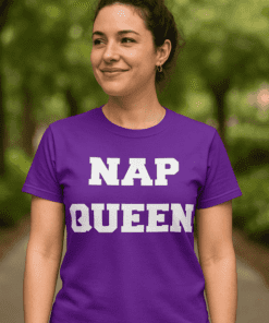Vtipné tričko Nap Queen