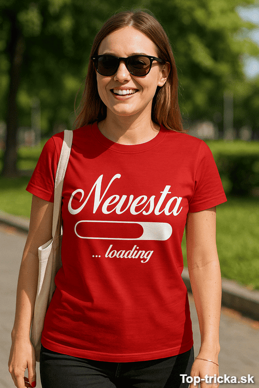 Vtipné tričko nevesta loading