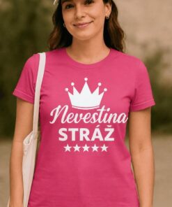 Vtipné tričko nevestina stráž