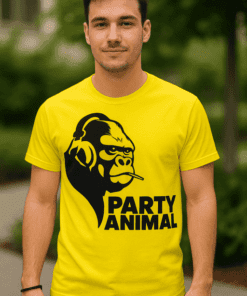Vtipné tričko Party Animal