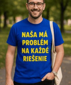 Vtipné tričko problém na každé riešenie