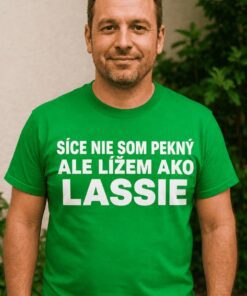 Vtipné tričko síce nie som pekný