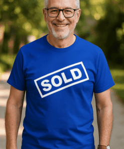 Vtipné tričko Sold