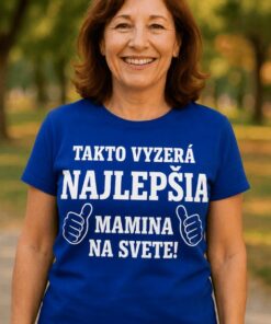 Vtipné tričko takto vyzerá najlepšia na svete