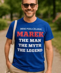 Vtipné tričko the man the myth the legend s ľubovoľným menom