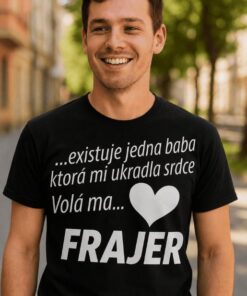 Vtipné tričko ukradla mi srdce frajer