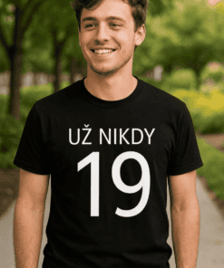 Vtipné tričko už nikdy 19