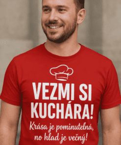 Vtipné tričko vezmi si kuchára