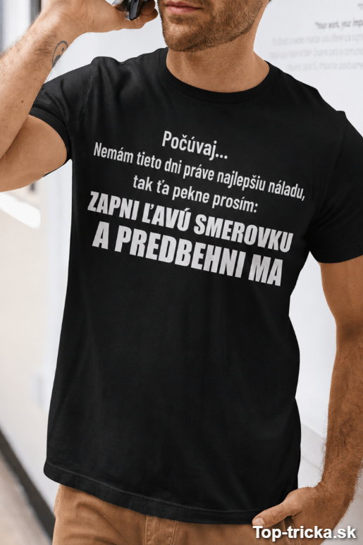 Vtipné tričko zapni ľavú smerovku