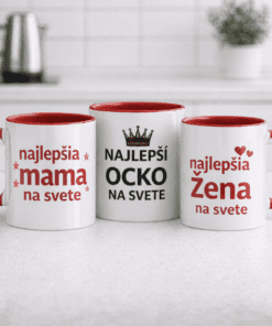 Vtipný hrnček najlepší na svete s ľubovoľným slovom