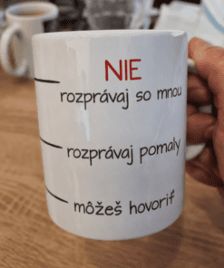 Vtipný hrnček nehovor so mnou