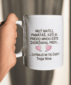 Vtipný hrnček prdy s ľubovoľným menom