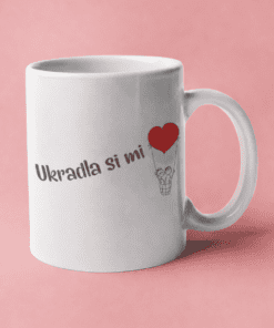 Vtipný hrnček ukradla si mi srdce